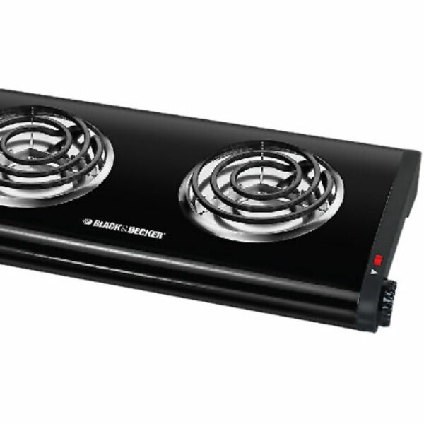 Black & Decker Double Burner Portable Buffet Range